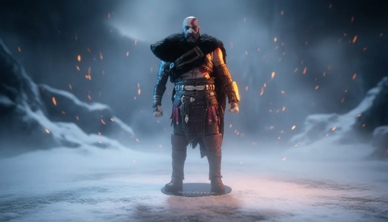McFarlane Toys Elite Edition Kratos (Ares Armor) – God of War Figure - Image 9