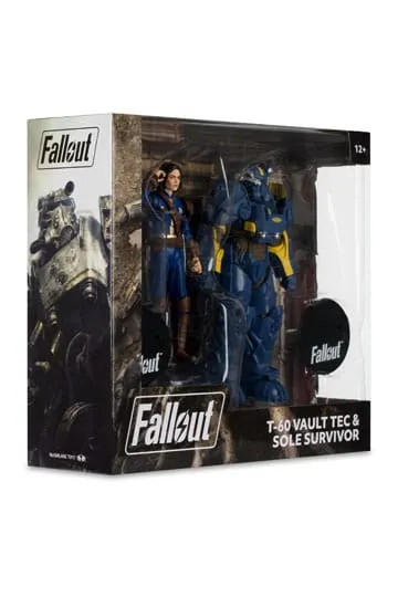 McFarlane Toys Fallout 4 Sole Survivor & T-60 Vault‑Tec 2‑Pack - Image 11