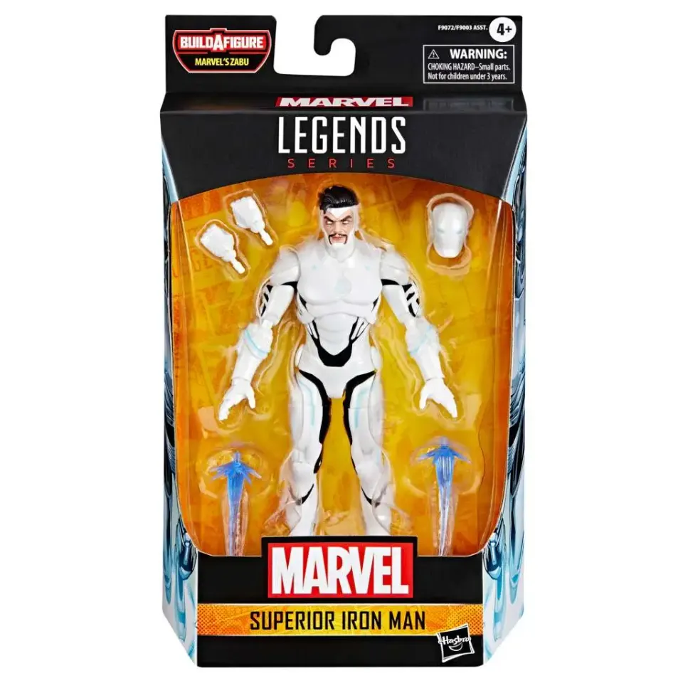 Hasbro Marvel Legends Superior Iron Man Action Figure – Zabu BAF - Image 4