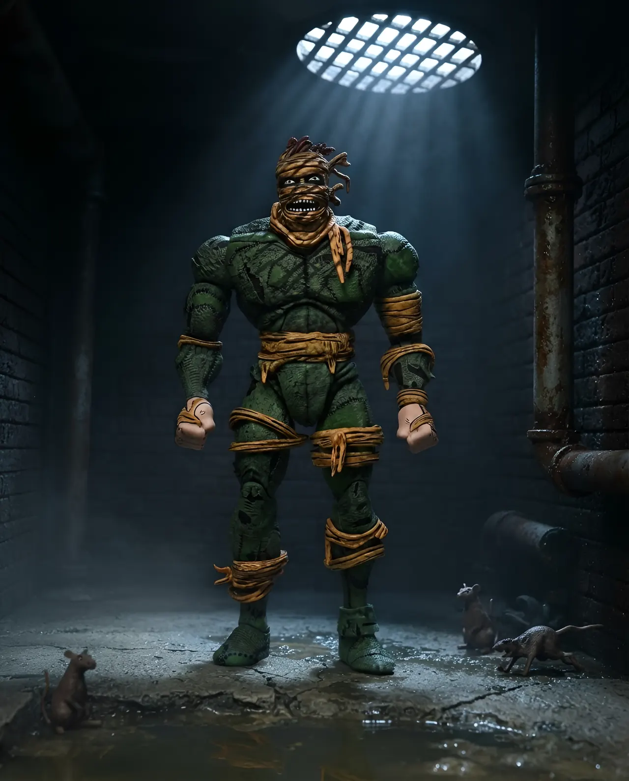 NECA TMNT Mirage Rat King 7-inch Action Figure – 17.8 cm - Image 13
