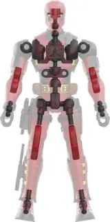 Blokees Deadpool Model Kit – Champion Class (Marvel) - Thumbnail 4