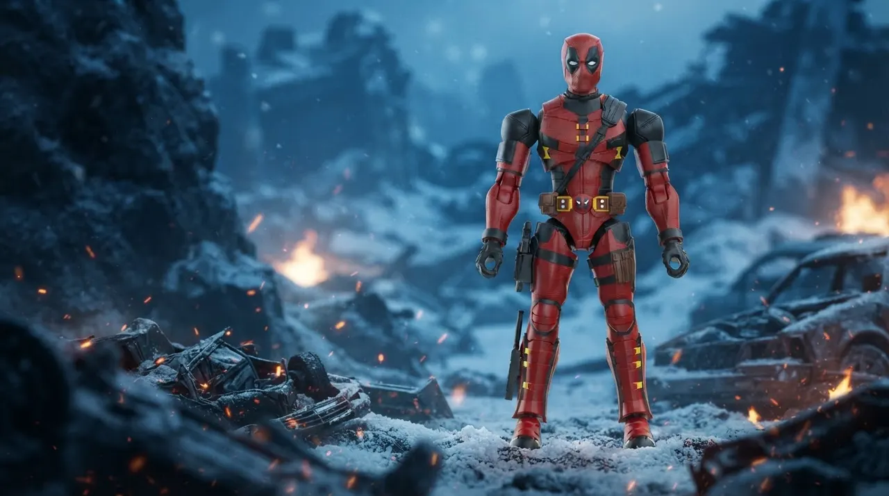Blokees Deadpool Model Kit – Champion Class (Marvel) - Image 8