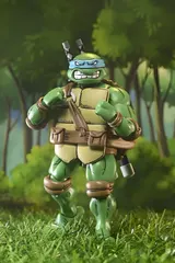 NECA Ultimate Leonardo TMNT x Usagi Yojimbo Action Figure – 7-inch - Thumbnail 6