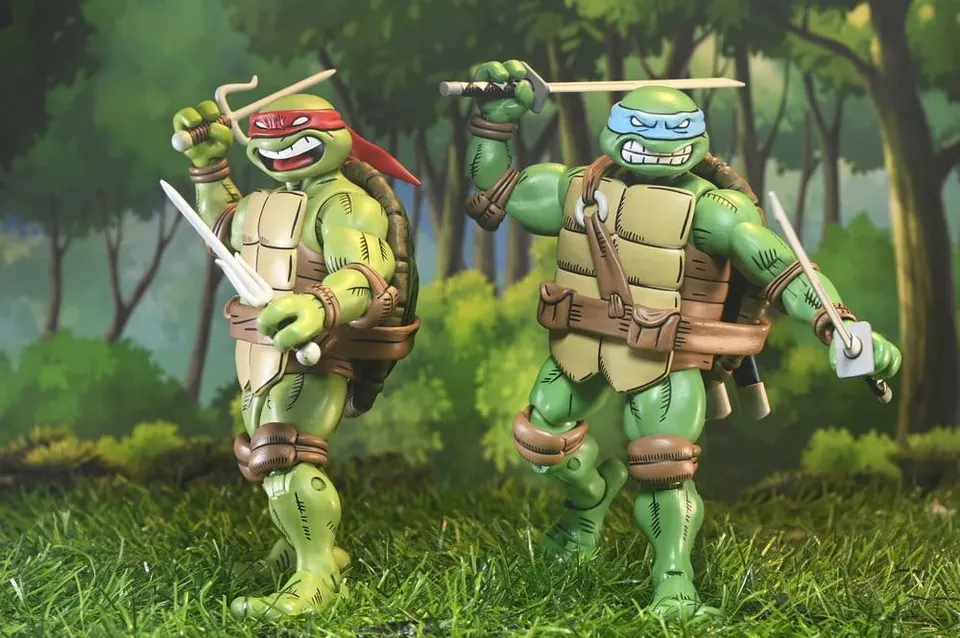 NECA Ultimate Leonardo TMNT x Usagi Yojimbo Action Figure – 7-inch - Image 7