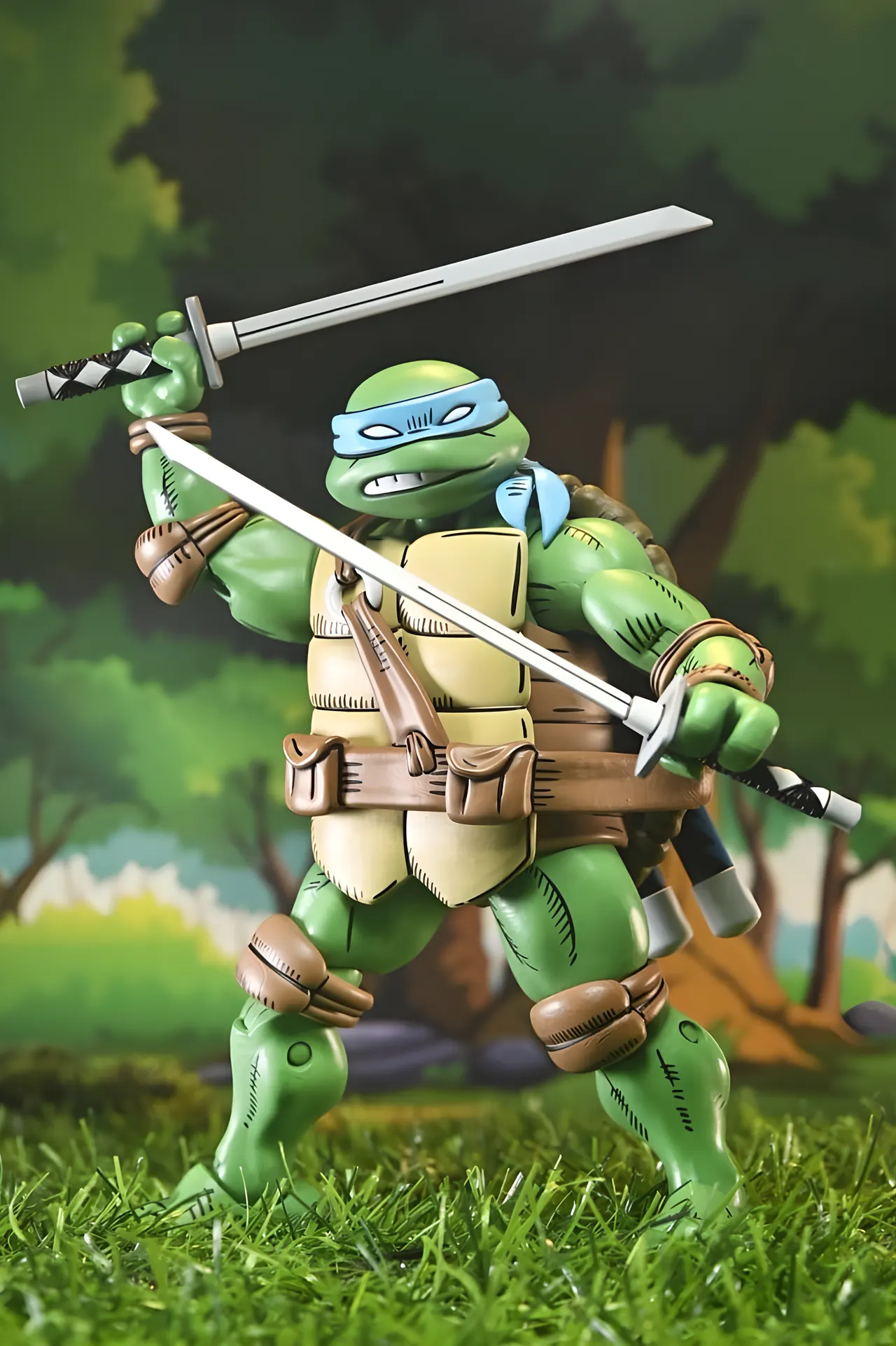 NECA Ultimate Leonardo TMNT x Usagi Yojimbo Action Figure – 7-inch - Image 3