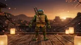 NECA Ultimate Leonardo TMNT x Usagi Yojimbo Action Figure – 7-inch - Thumbnail 11