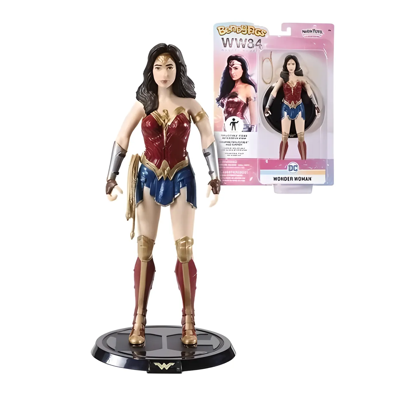 Noble Collection BendyFigs Wonder Woman WW84 – 7" Poseable Figure - Image 6