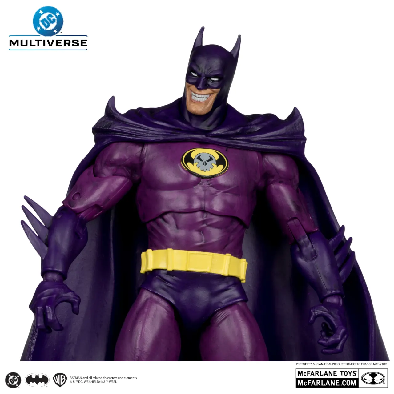 McFarlane Toys DC Multiverse Batman Edición Plata Roja 7" Figura - Image 2