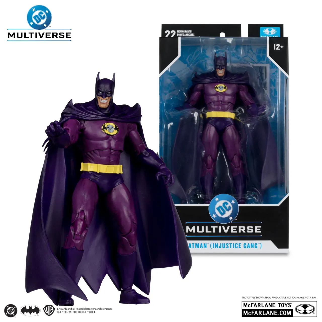 McFarlane Toys DC Multiverse Batman Edición Plata Roja 7" Figura - Image 4