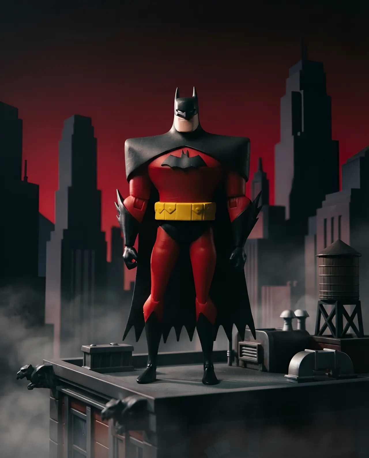 DC Batman Silver (The New Batman Adventures) – 6" Platinum Figure - Image 6