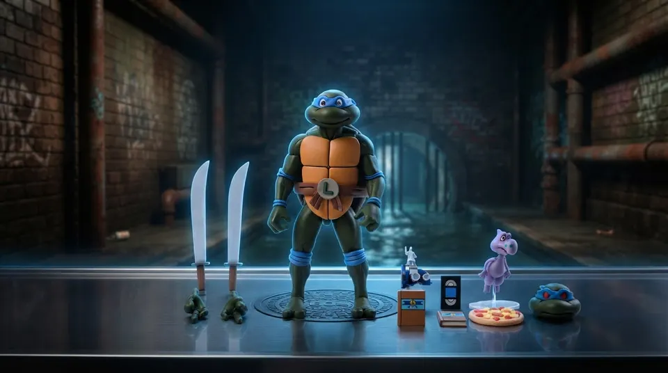 NECA TMNT Leonardo Ultimate 7\" Action Figure (2023)