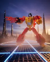 Hasbro Transformers Era de los Primes Deluxe Targetmaster Sureshot - Thumbnail 5