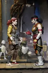 NECA Ultimate TMNT Last Ronin Casey Marie + Baby Odyn & Uno 7" Figure - Thumbnail 7
