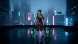 NECA Ultimate TMNT Last Ronin Casey Marie + Baby Odyn & Uno 7" Figure - Thumbnail 11