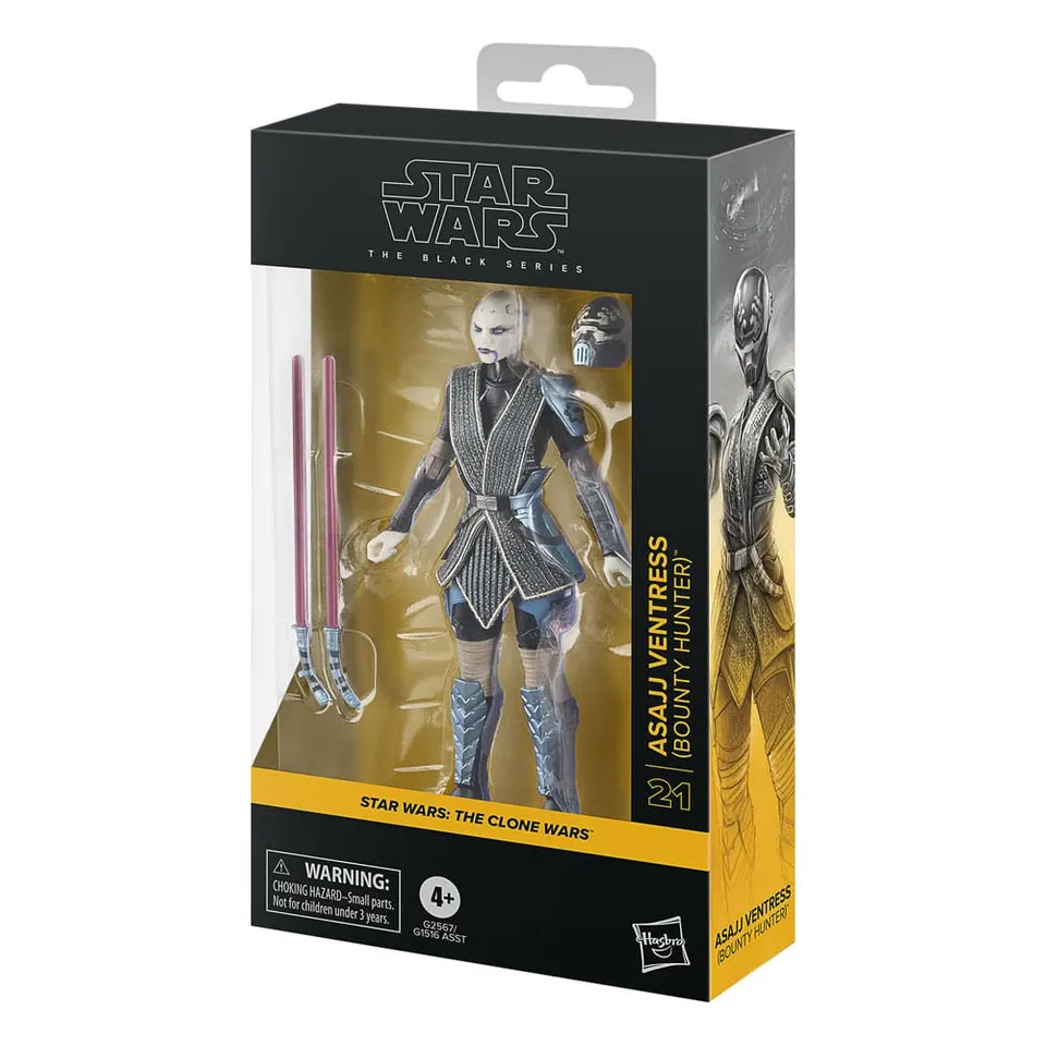 Hasbro Asajj Ventress Bounty Hunter – Star Wars Black Series 6" - Image 9