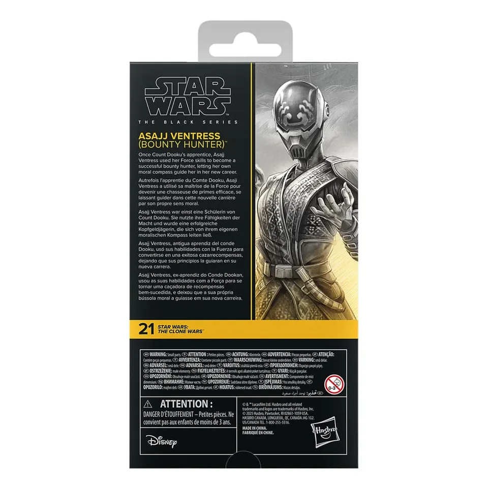 Hasbro Asajj Ventress Bounty Hunter – Star Wars Black Series 6" - Image 10