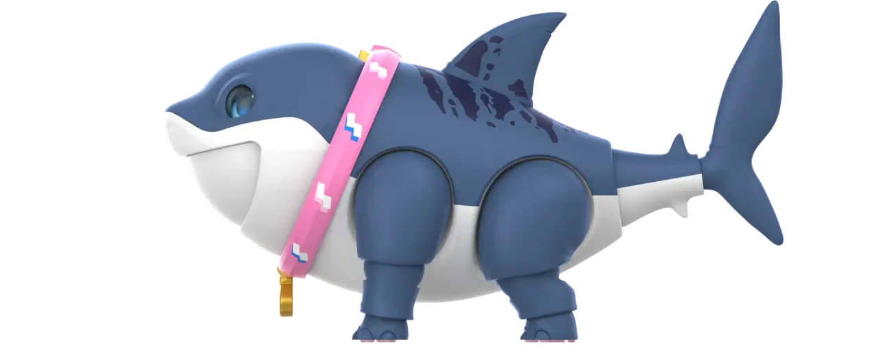 Blokees Jeff the Land Shark Champion Class Model Kit – 71 Pieces - Image 11
