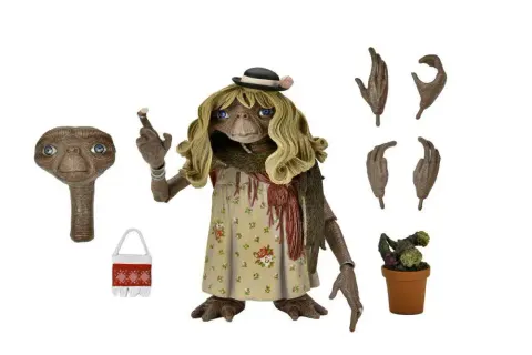 NECA E.T. 40th Anniversary Ultimate Dress‑Up Figure