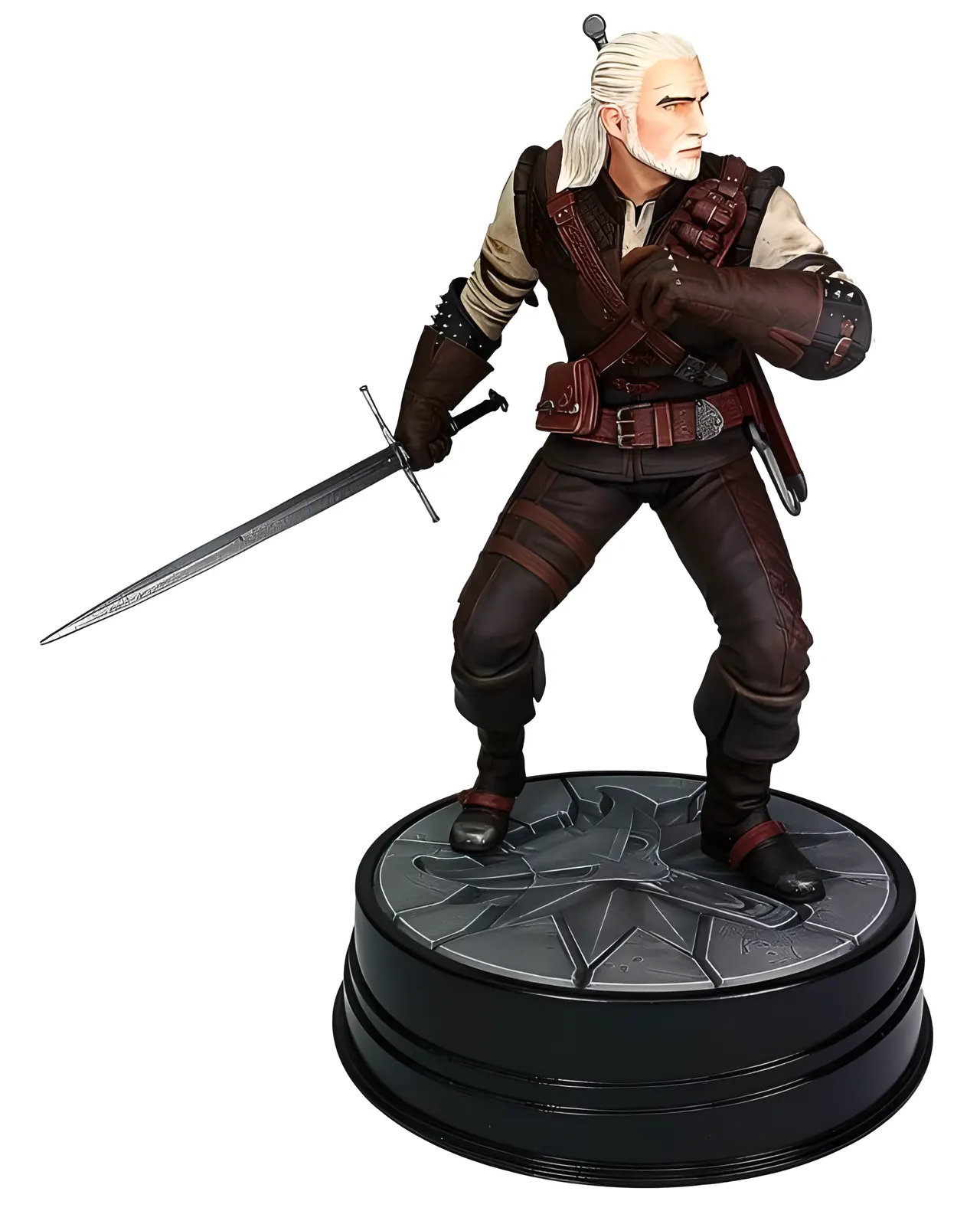 Dark Horse Geralt of Rivia Manticore Figure – Standard Edition - Image 1