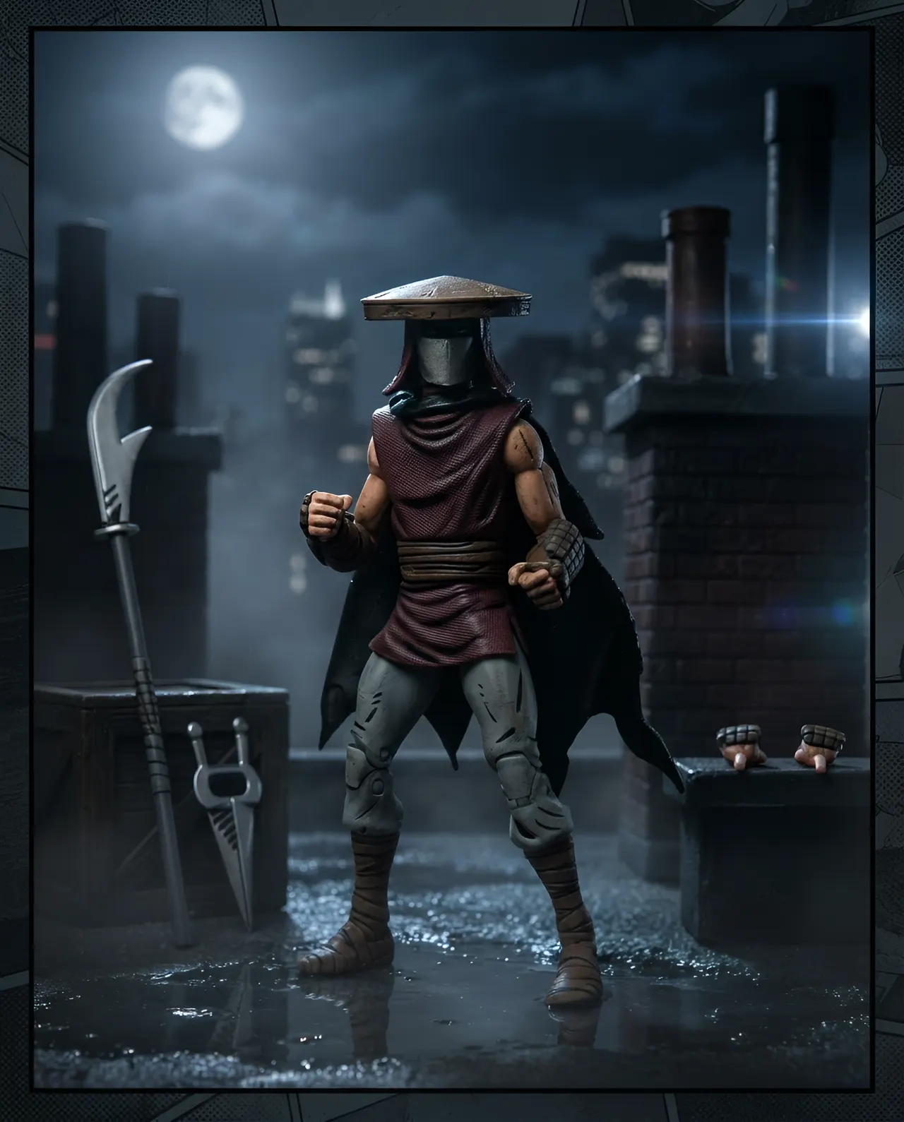 Teenage Mutant Ninja Turtles Elite Guard Ninja (Classic Colors Ver.) (Mirage Comics) Action Figure - Image 8