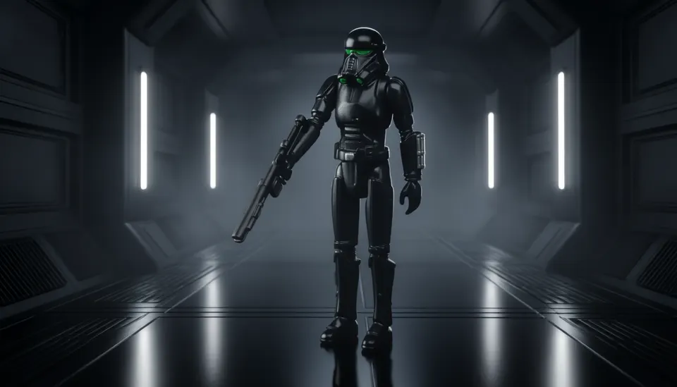 Hasbro Star Wars Retro Collection Death Trooper The Mandalorian