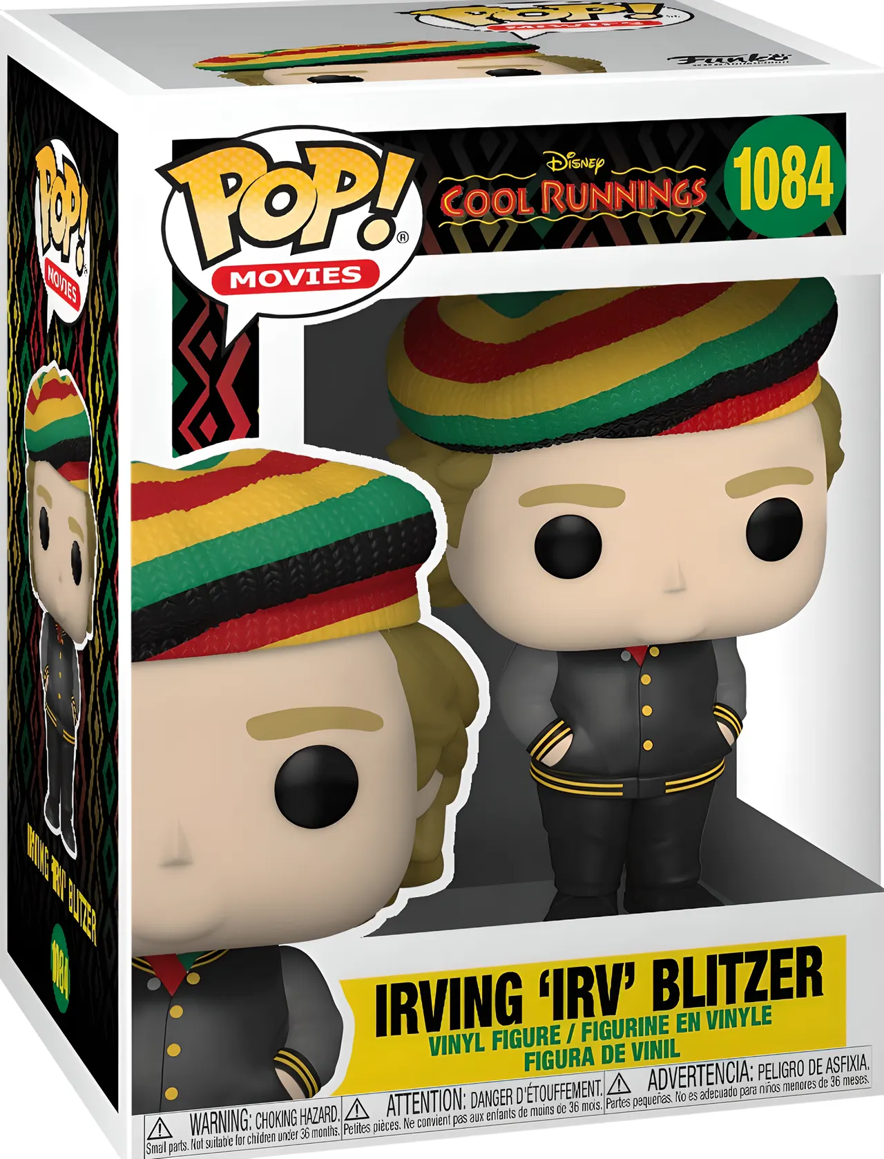 Funko Pop! Movies: Irving “Irv” Blitzer – Cool Runnings Vinyl Figure - Image 2
