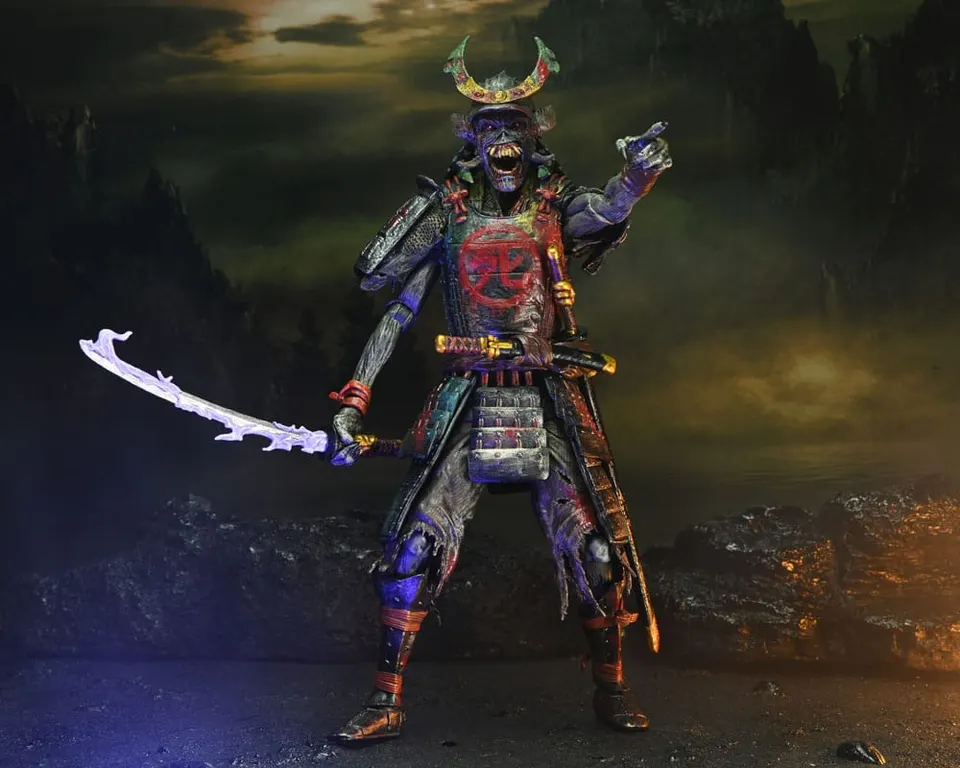 NECA Iron Maiden Ultimate 2‑Pack Eddie Figures Senjutsu & Time - Image 11