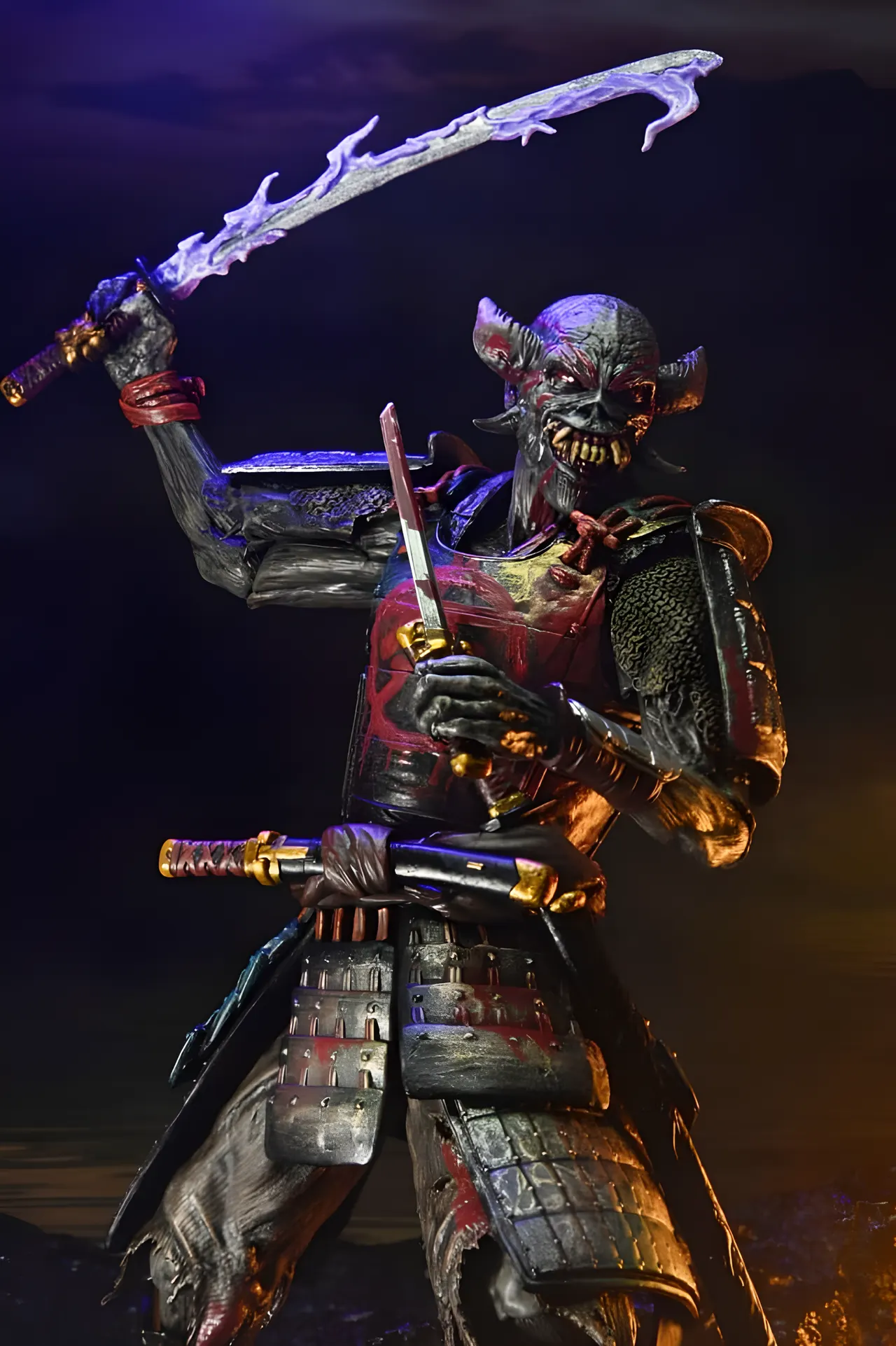 NECA Iron Maiden Ultimate 2‑Pack Eddie Figures Senjutsu & Time - Image 9