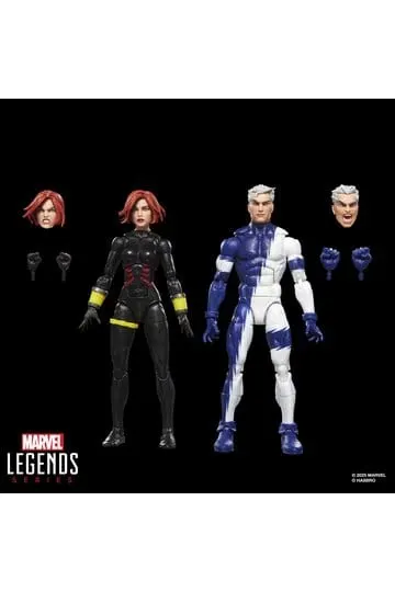 Hasbro Marvel Legends Black Widow & Quicksilver 6" 2‑Pack Figures - Image 3