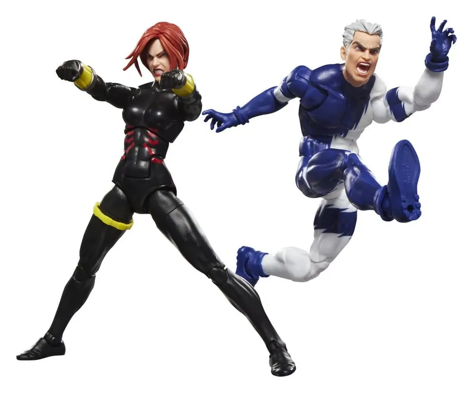 Hasbro Marvel Legends Black Widow & Quicksilver 6" 2‑Pack Figures - Image 6