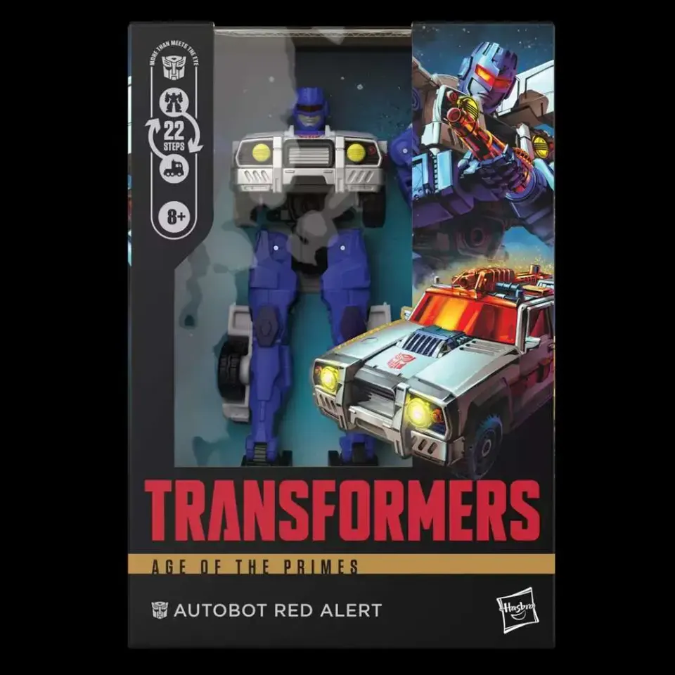 Hasbro Transformers Age of the Primes Red Alert Figure de classe Voyager - Image 3