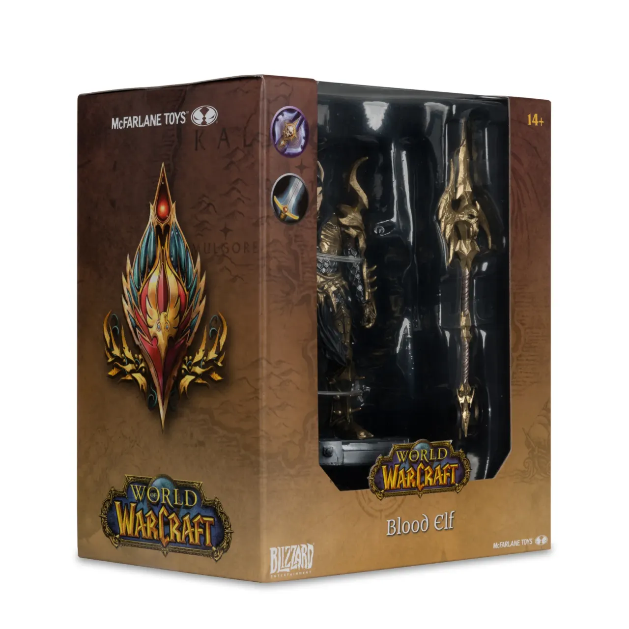 McFarlane Toys World of Warcraft Blood Elf 1/12 Scale Posed Figure - Image 5