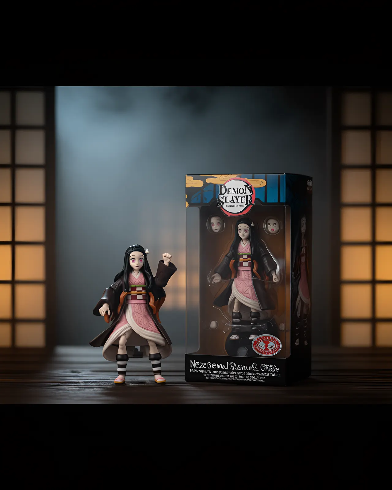 McFarlane Toys Nezuko Kamado Red Platinum Chase Action Figure - Image 5