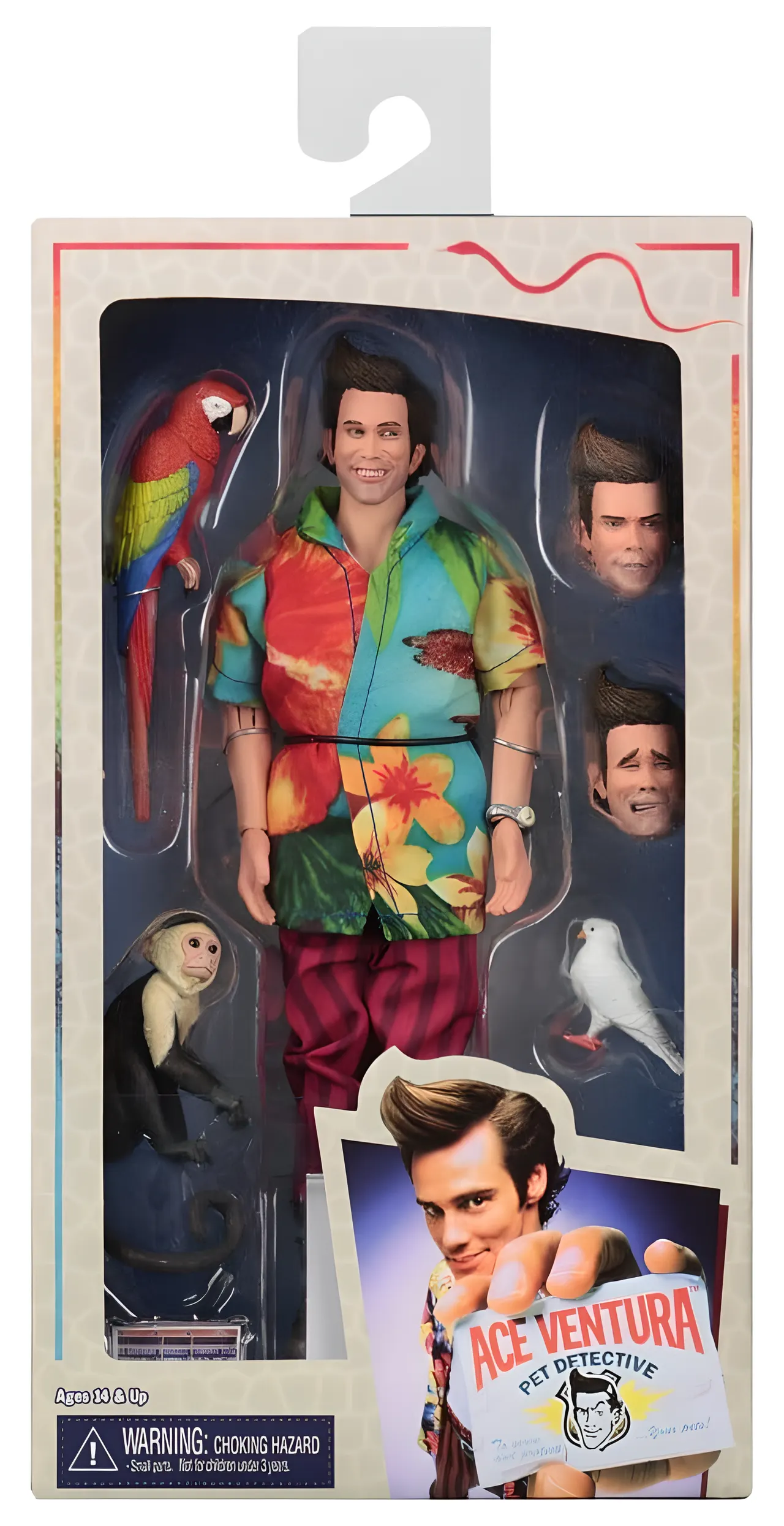 NECA Ace Ventura Clothed Action Figure – 20 cm - Image 2