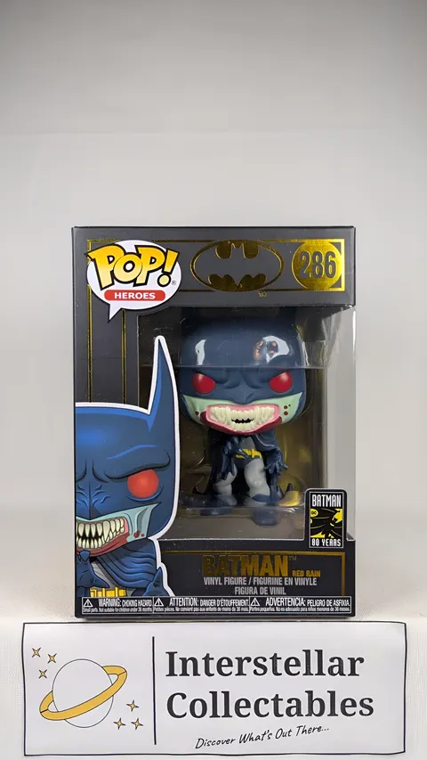Funko POP! Heroes Batman 80th Anniversary Red Rain (1991)