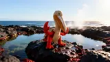 National Geographic Sally Crab Plush Toy – 28cm Realistic Animal - Thumbnail 2