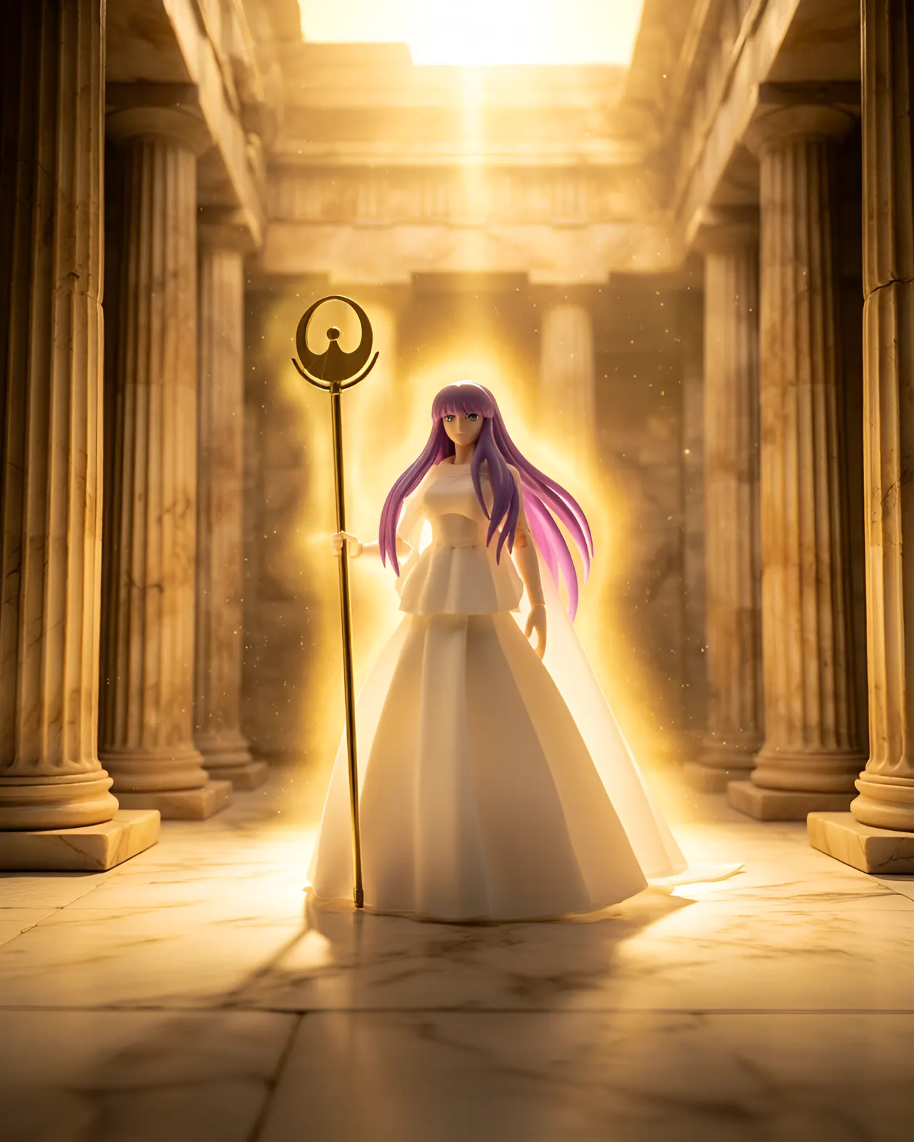 Bandai Saint Seiya Mythe du Tissu Saint Abel & Athena Set commémoratif - Image 7