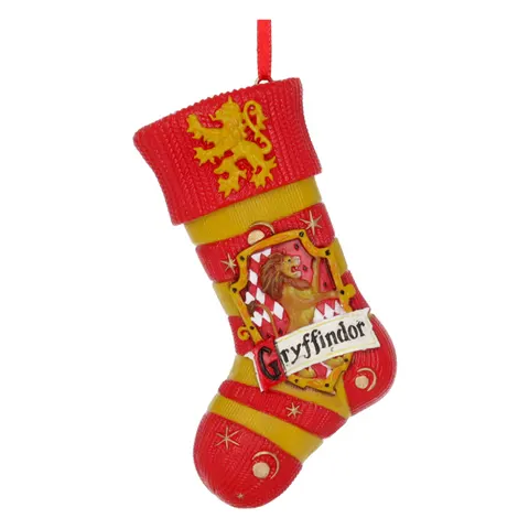 Nemesis Now Harry Potter Gryffindor Stocking Ornament – Red Resin