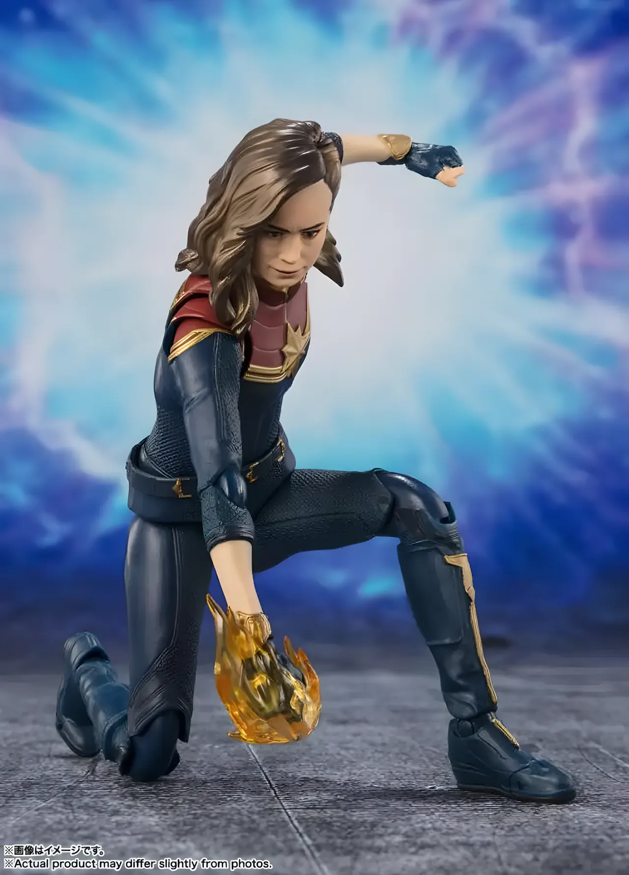 Bandai Spirits S.H.Figuarts Captain Marvel – The Marvels Action Figure - Image 6