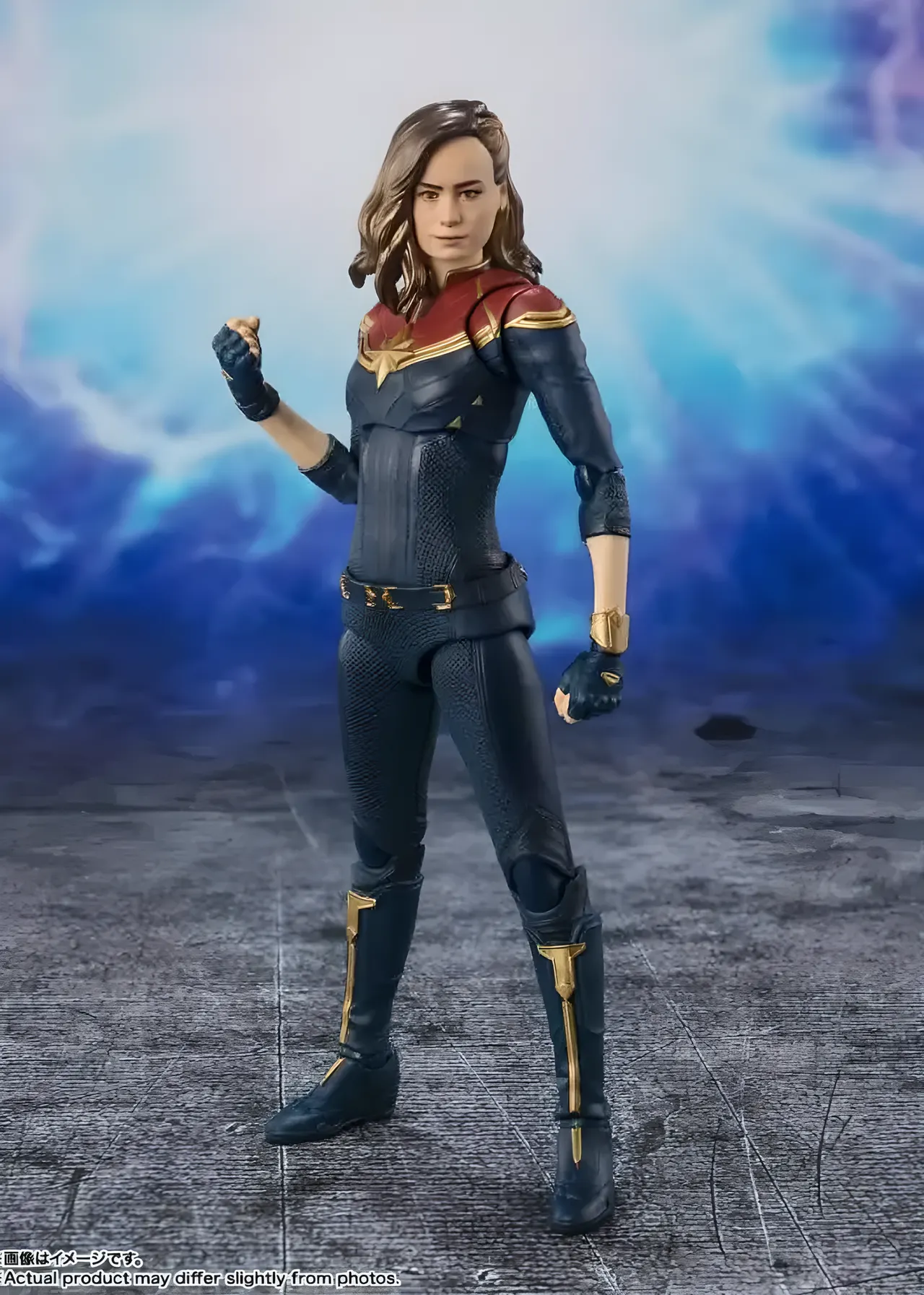 Bandai Spirits S.H.Figuarts Captain Marvel – The Marvels Action Figure - Image 1
