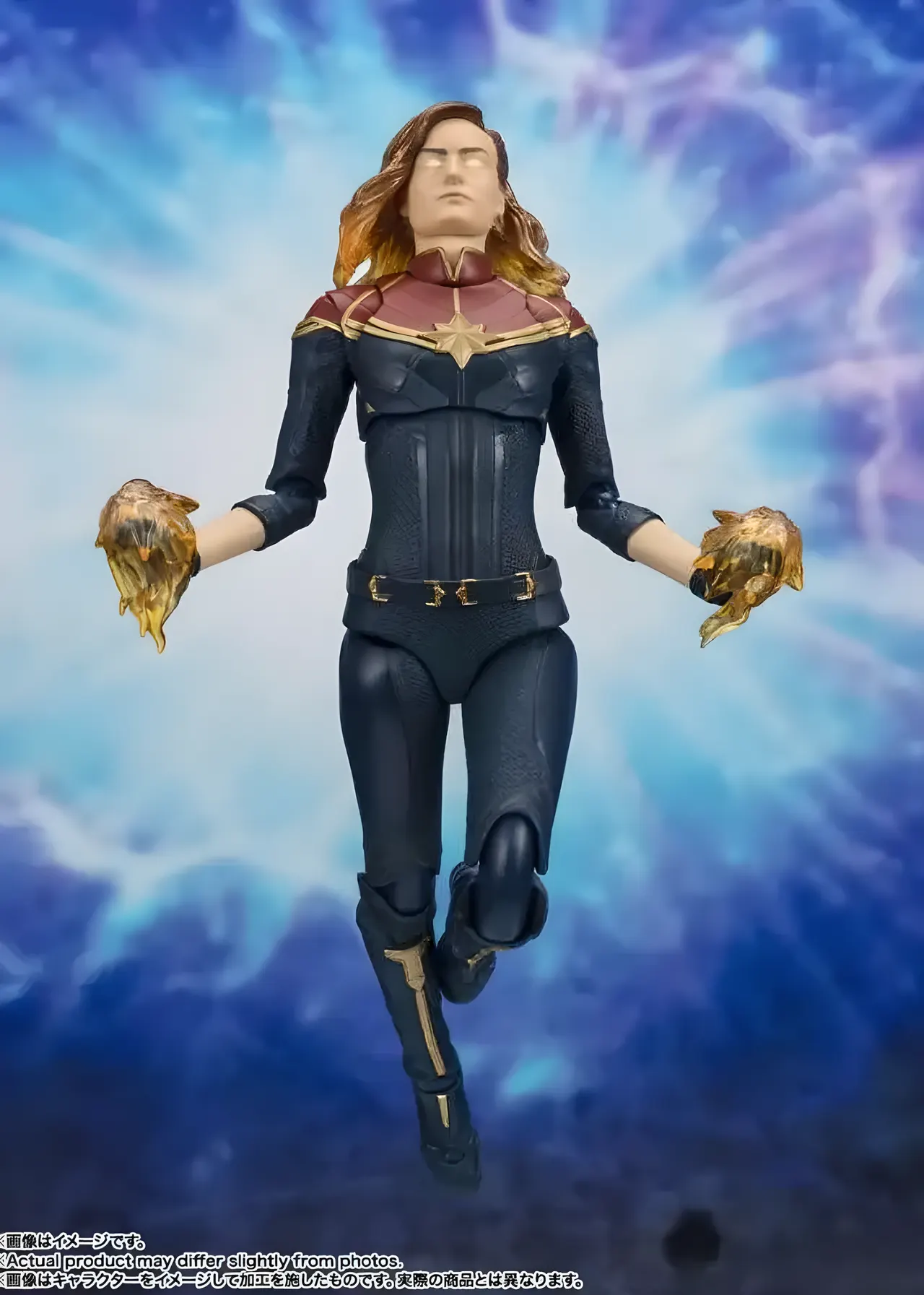 Bandai Spirits S.H.Figuarts Captain Marvel – The Marvels Action Figure - Image 2