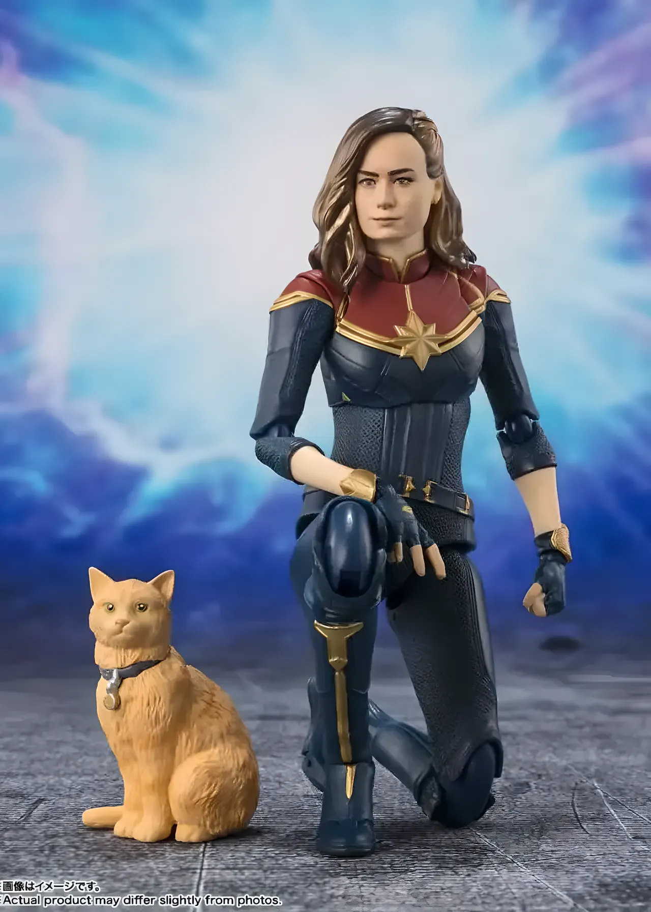 Bandai Spirits S.H.Figuarts Captain Marvel – The Marvels Action Figure - Image 4