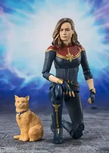 Bandai Spirits S.H.Figuarts Captain Marvel – The Marvels Action Figure - Thumbnail 4