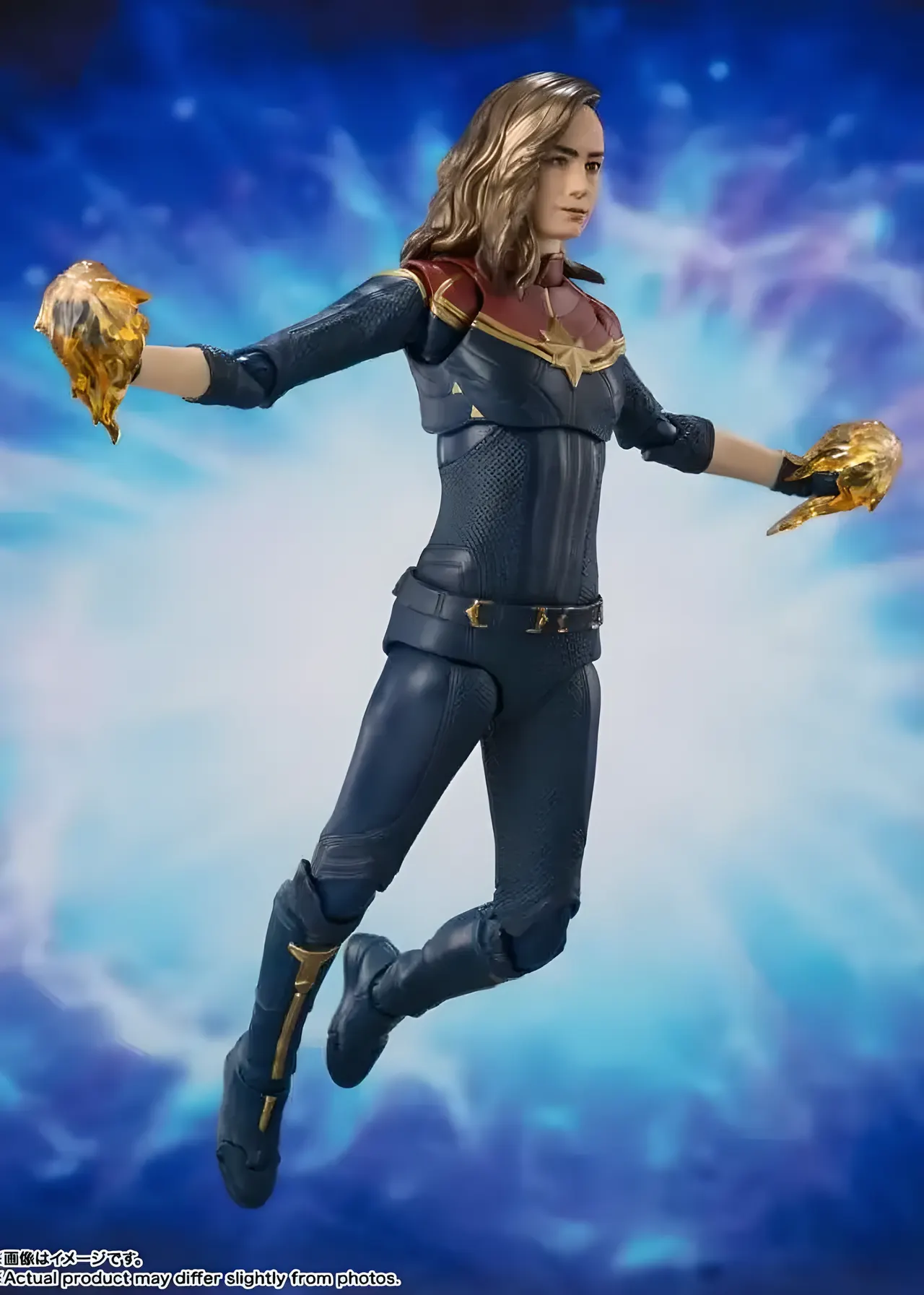 Bandai Spirits S.H.Figuarts Captain Marvel – The Marvels Action Figure - Image 7
