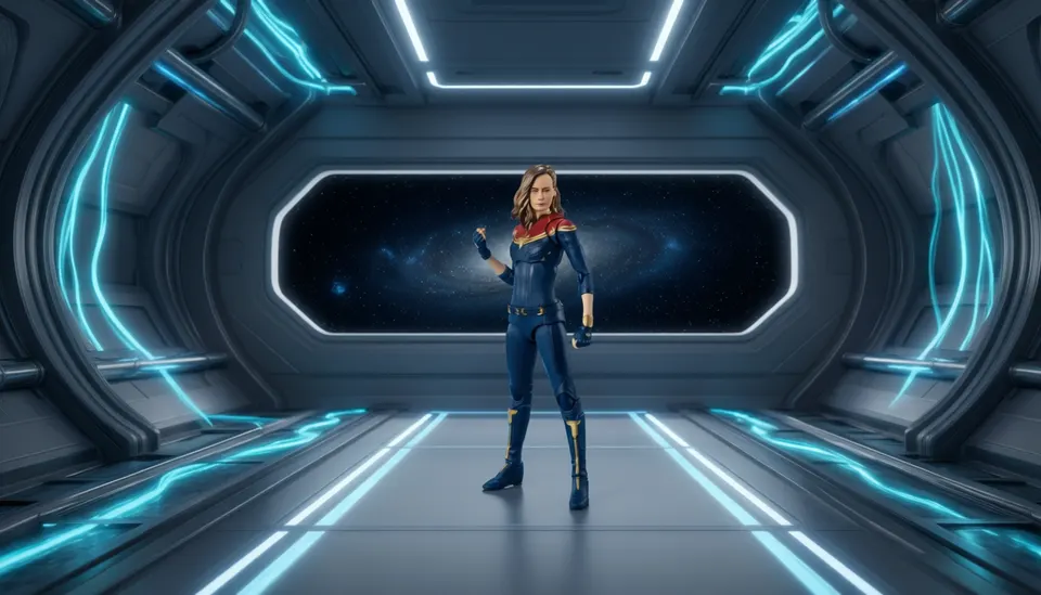 Bandai Spirits S.H.Figuarts Captain Marvel – The Marvels Action Figure