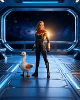 Bandai Spirits S.H.Figuarts Captain Marvel – The Marvels Action Figure - Thumbnail 9