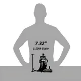 McFarlane Toys Batman Black & White 1:10 Statue en résine – DC Direct - Thumbnail 5