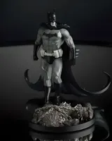 McFarlane Toys Batman Black & White 1:10 Statue en résine – DC Direct - Thumbnail 3