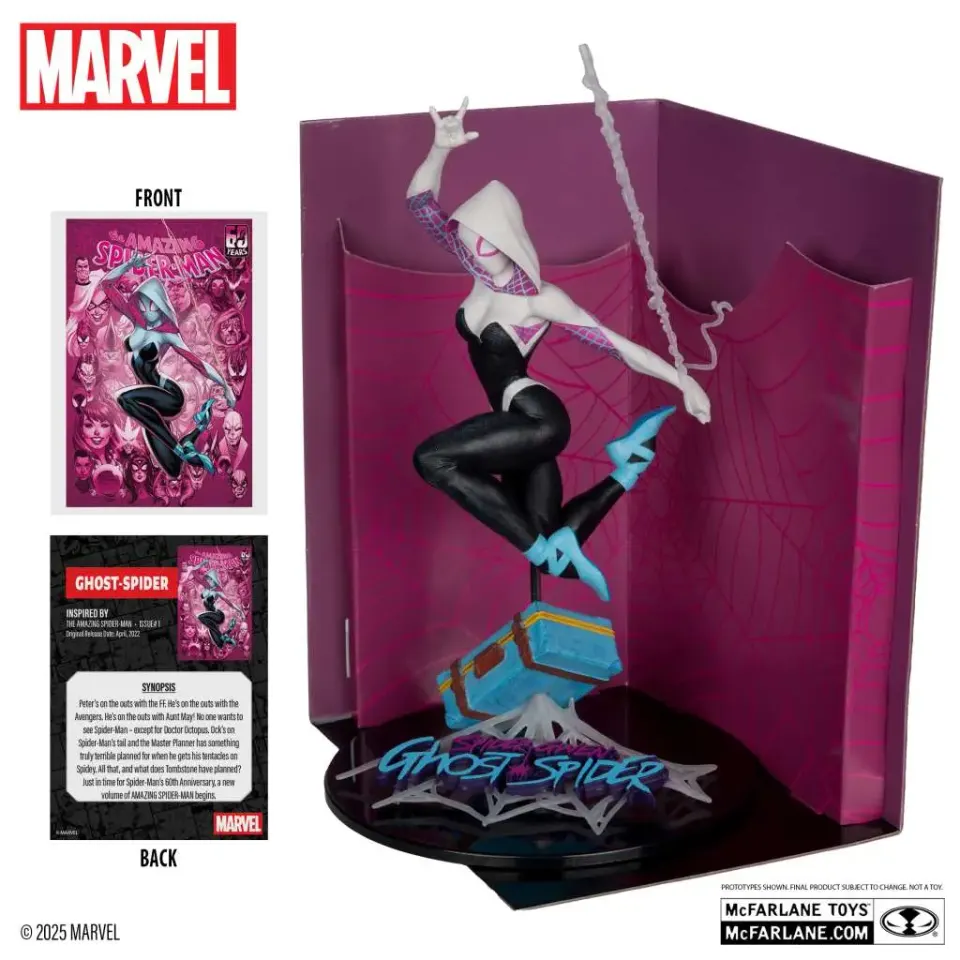 McFarlane Toys Ghost-Spider (Gwen Stacy) Marvel Legends Figure - Image 4