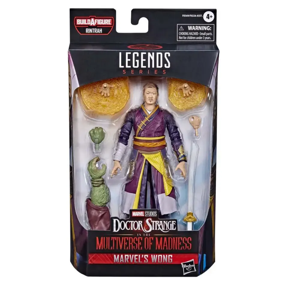 Hasbro Marvel Legends 6" Wong – Doctor Strange Multivers de la Folie - Image 6